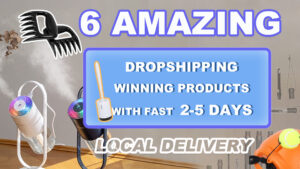 6 Amazing Dropshipping Winning Products with Fast 2-5 Days Local Delivery