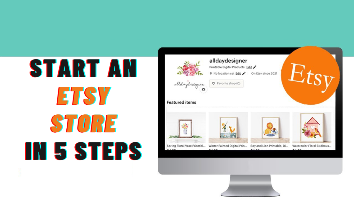 How to Start an Etsy Store in 5 Steps?