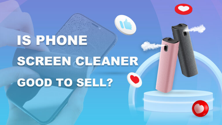 Il detergente per lo schermo del telefono è buono da vendere