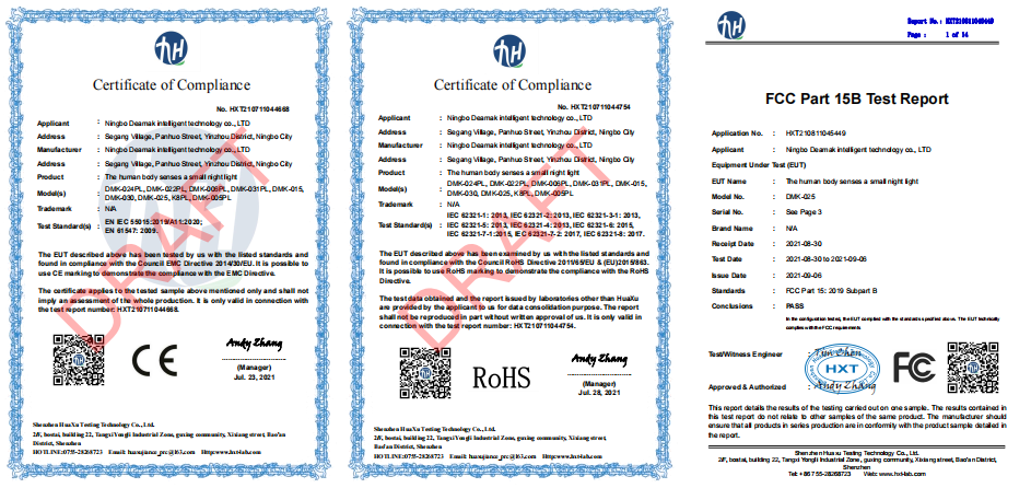 The supplier from CJDropshipping is able to provide varisous export certificates in details