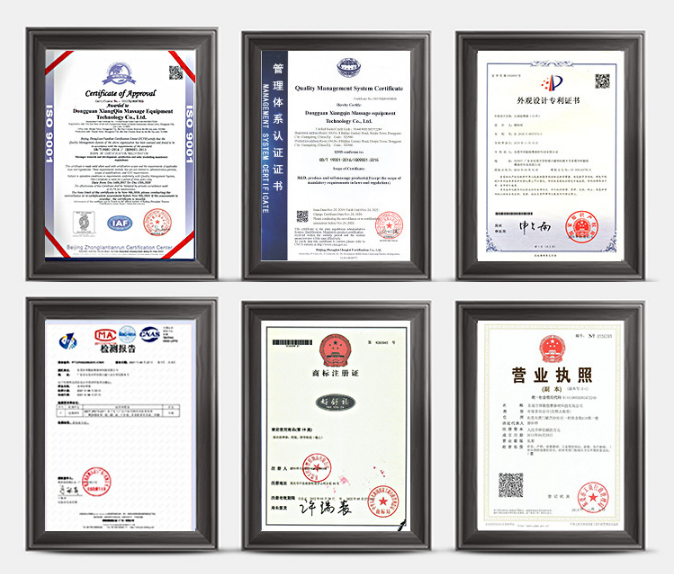 export certifications of neck massager