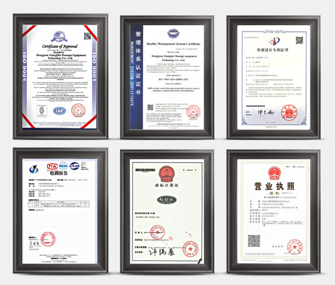 certificações de exportação de massageador de pescoço