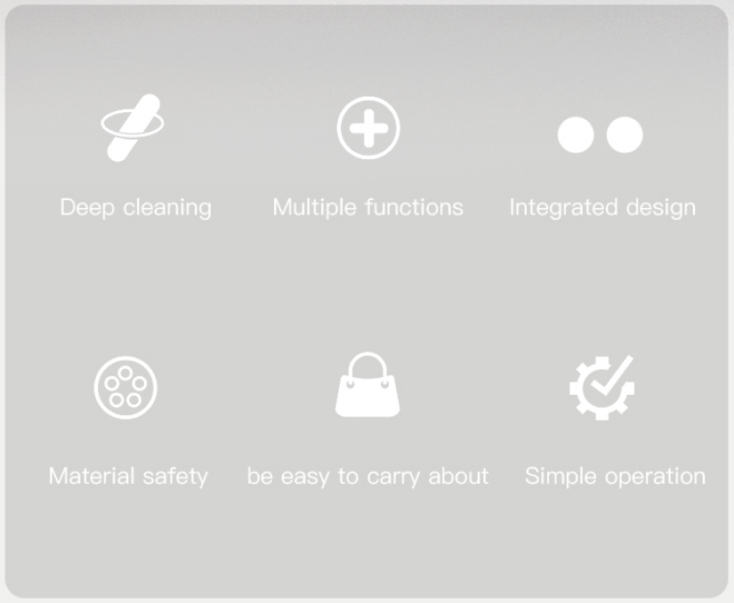 五合一多功能清洁套装的产品特点