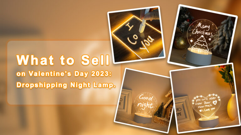 Was am Valentinstag 2023 zu verkaufen ist: Dropshipping Nachtlampe