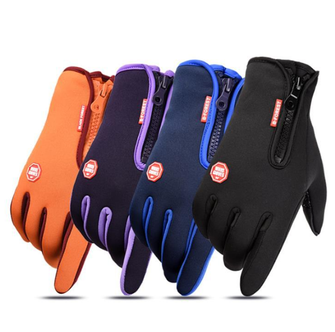 The suppliers of warm winter gloves support product customization 