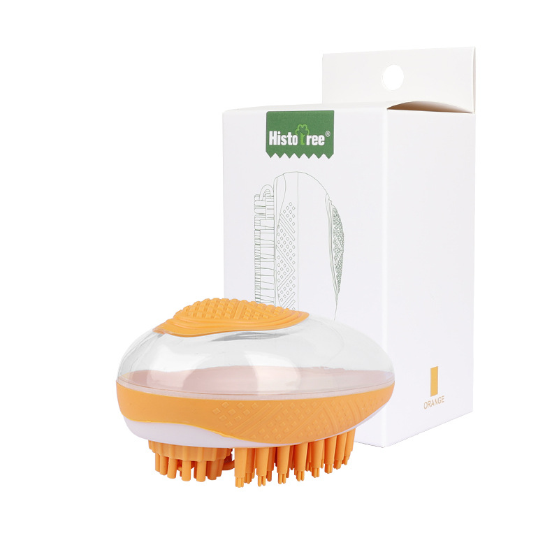 Product image of pet massage comb.