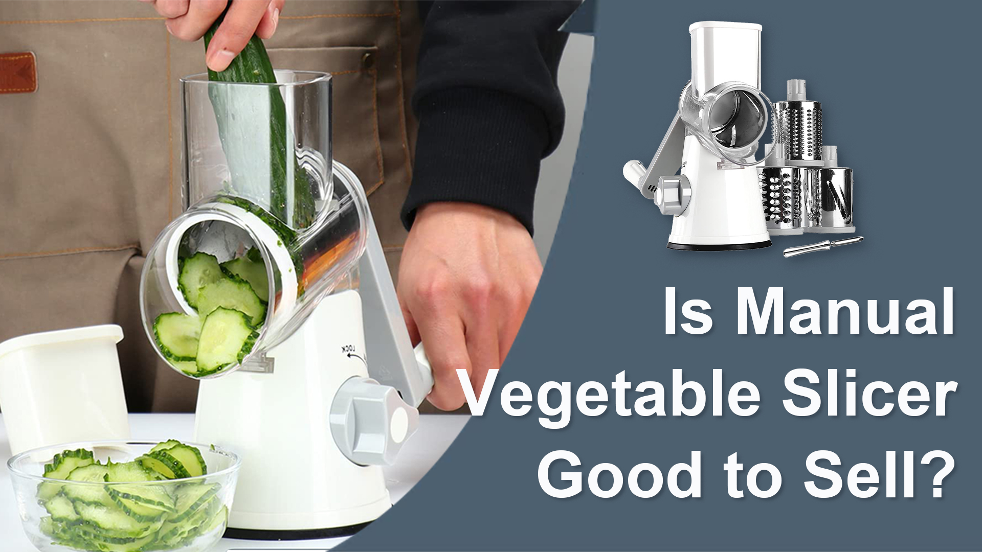 Dropship 1 Set Stainless Steel Vegetable Slicer With 5 Blades